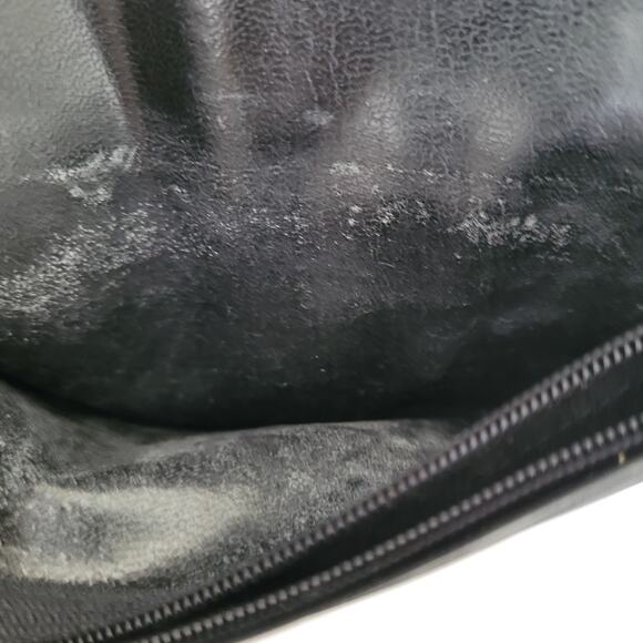 Giorgio Valenti Card Slim Bill Holder Wallet Navy Bifold Leather Snake Vintage - Picture 6 of 12